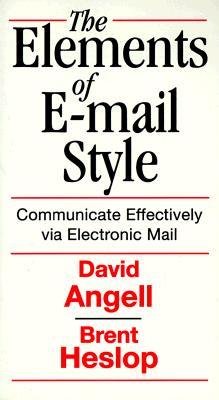 Elements E-mail Style Display (9780201627374) by Angell