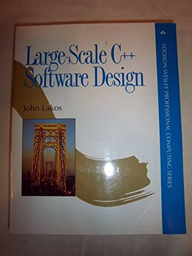 Imagen de archivo de Large-Scale C++ Software Design a la venta por ThriftBooks-Atlanta