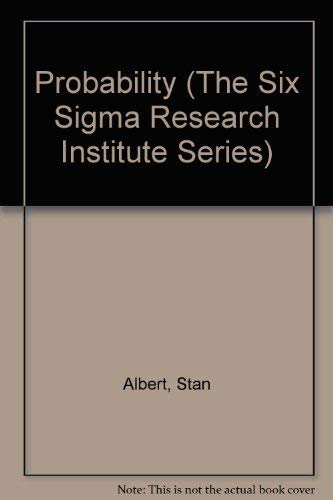 9780201634099: Probability (The Six Sigma Research Institute Series)