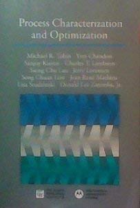 Imagen de archivo de Process Characterization and Optimization a la venta por ThriftBooks-Dallas