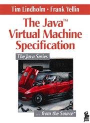 Beispielbild fr The Java Virtual Machine Specification zum Verkauf von Better World Books