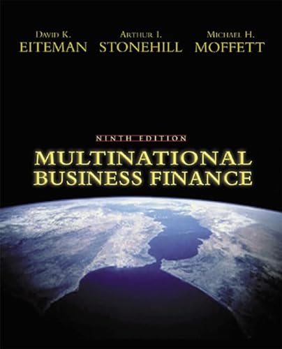 Beispielbild fr Multinational Business Finance zum Verkauf von Better World Books