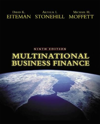 Imagen de archivo de Multinational Business Finance a la venta por Better World Books