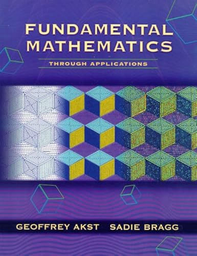 Imagen de archivo de Fundamental Mathematics Through Applications a la venta por HPB-Red