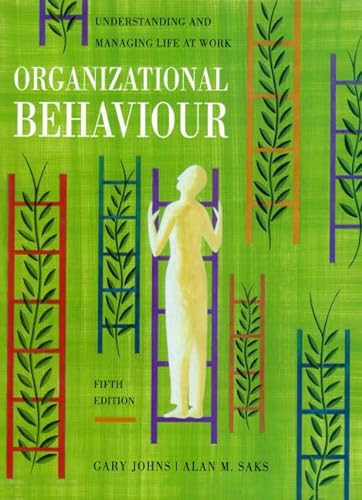9780201643817: Organizational Behaviour: Understanding and Managing Life at Work (5th Edition)