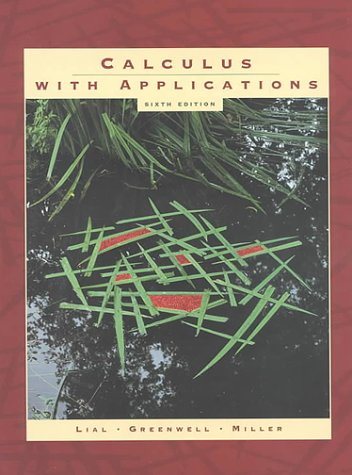 9780201649123: Calculus With Applications