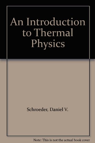Beispielbild fr Instructor's Solutions Manual to accompany An Introduction to Thermal Physics zum Verkauf von Zubal-Books, Since 1961