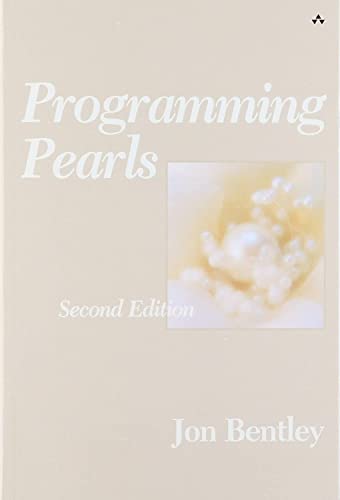 Stock image for Programming Pearls for sale by Goodwill Books