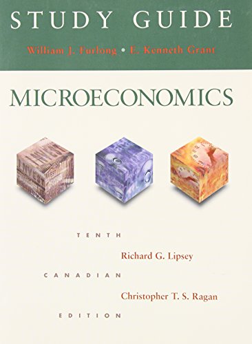 Beispielbild fr Study Guide for Lipsey and Ragan Microeconomics - Tenth Edition zum Verkauf von ThriftBooks-Dallas