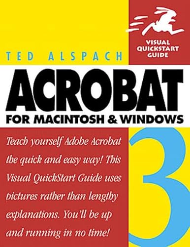Imagen de archivo de Acrobat 3 for Macintosh and Windows a la venta por Better World Books