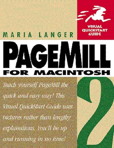Beispielbild fr Pagemill for Macintosh 2 (Visual QuickStart Guide) zum Verkauf von BooksRun