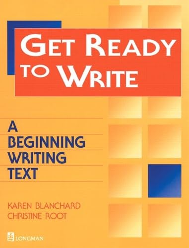 9780201695175: Get Ready to Write: A Beginning Writing Text