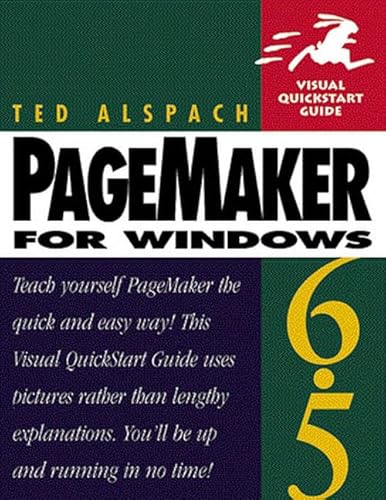 Imagen de archivo de PageMaker 6.5 for Windows (Visual QuickStart Guide) a la venta por Wonder Book