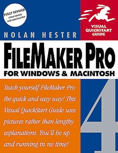 Beispielbild fr FileMaker Pro 4 for Windows and Macintosh zum Verkauf von Better World Books