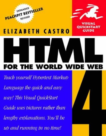 Beispielbild fr HTML 4 for the World Wide Web: VQS (3rd Edition) zum Verkauf von Wonder Book