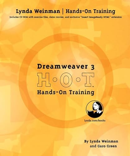 Beispielbild fr Dreamweaver 3 Hands-On Training zum Verkauf von Better World Books