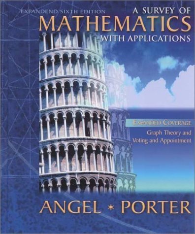 Beispielbild fr A Survey of Mathematics with Applications zum Verkauf von Better World Books