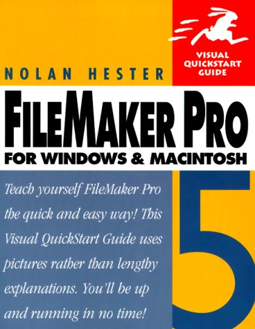 Stock image for FileMaker Pro 5 for Windows & Macintosh (Visual QuickStart Guide) for sale by HPB-Red
