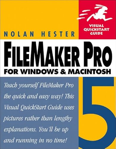 Stock image for FileMaker Pro 5 for Windows & Macintosh (Visual QuickStart Guide) for sale by HPB-Red