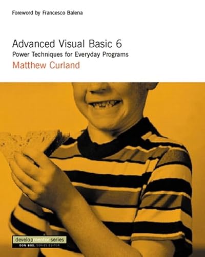 Stock image for Advanced Visual Basic 6: Power Techniques for Everyday Programs for sale by SecondSale