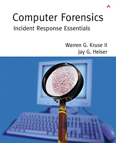 Beispielbild fr Computer Forensics : Incident Response Essentials zum Verkauf von Better World Books: West