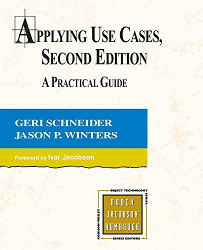 Beispielbild fr Applying Use Cases : A Practical Guide zum Verkauf von Better World Books