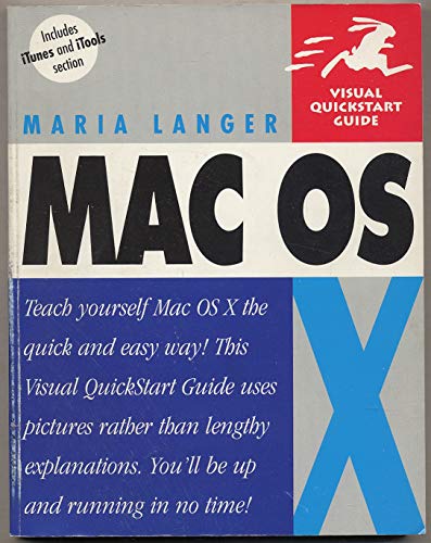 Beispielbild fr Mac OS X: Visual QuickStart Guide (Visual Quickstart Guides) zum Verkauf von Reuseabook