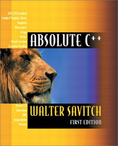 9780201709278: Absolute C++