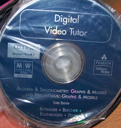 Digital Video Tutor (9780201709506) by Bittinger