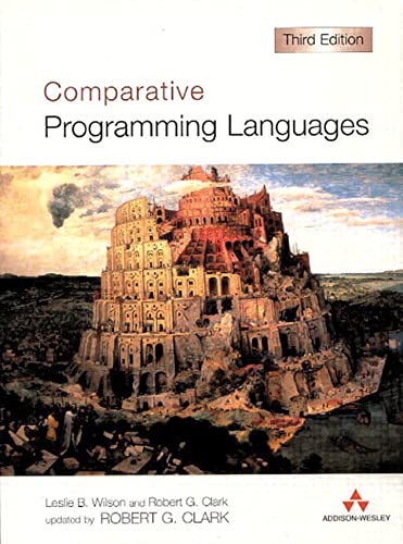 Beispielbild fr Comparative Programming Languages zum Verkauf von Better World Books