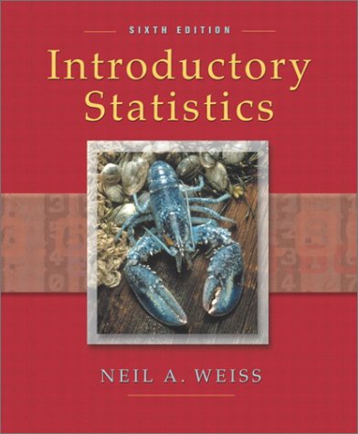 Beispielbild fr Introductory Statistics (6th Edition) ; 9780201710595 ; 0201710595 zum Verkauf von APlus Textbooks