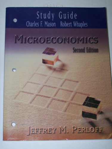 Stock image for MICROECONOMICS STUDY GUIDE FOR 2 for sale by BennettBooksLtd