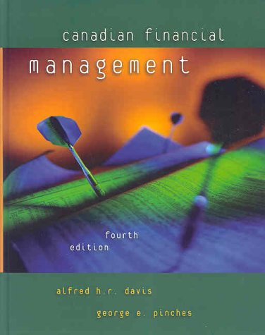 Stock image for Canadian Financial Management for sale by Better World Books