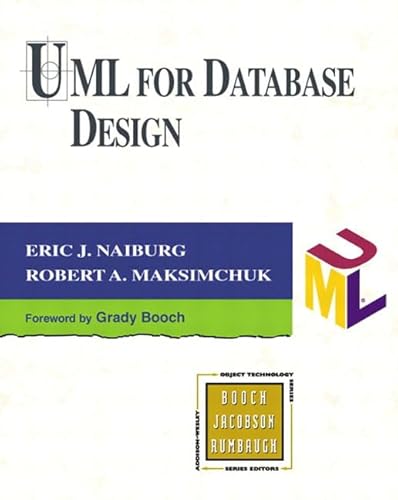 9780201721638: Uml for Database Design