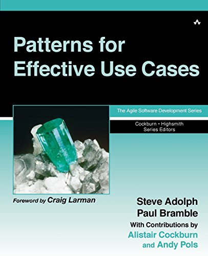 Imagen de archivo de Patterns for Effective Use Cases (The Agile Software Development Series) a la venta por Jenson Books Inc