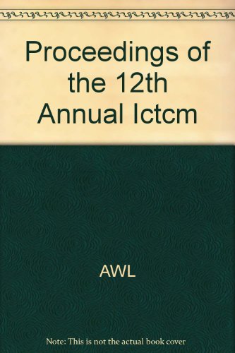 Stock image for Proceedings of the 12th Annual ICTCM (12th Edition) for sale by Solr Books