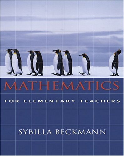 Stock image for Mathematics for Elementary Teachers for sale by SecondSale