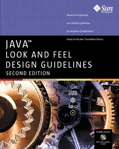 Stock image for Java Look and Feel Design Guidelines for sale by Red's Corner LLC