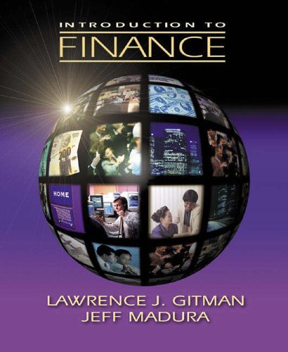 9780201725940: Introduction to Finance: International Edition