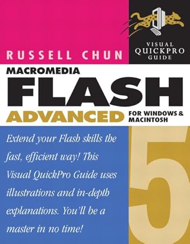 Imagen de archivo de Flash 5 Advanced for Windows and Macintosh: Visual QuickPro Guide a la venta por WorldofBooks