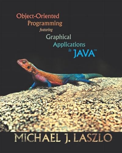 Imagen de archivo de Object-Oriented Programming Featuring Graphical Applications in Java a la venta por Better World Books: West