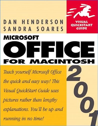 Stock image for Microsoft Office 2001 for Macintosh (Visual QuickStart Guide) for sale by Ergodebooks