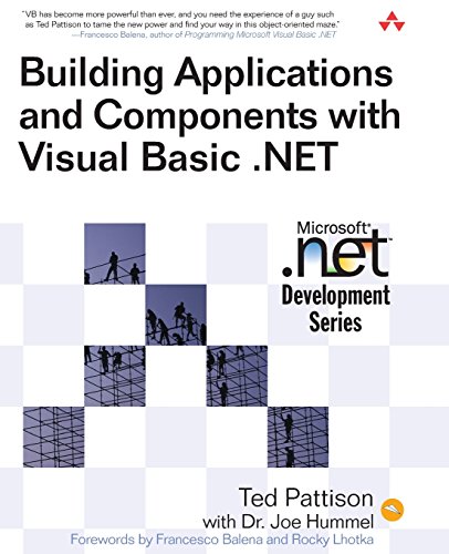 9780201734959: Building Applications and Components with Visual Basic .NET (MICROSOFT NET DEVELOPMENT SERIES)