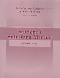 Stock image for Introduction Statistics: Student Solutions Manual(6th Edition) for sale by Wonder Book