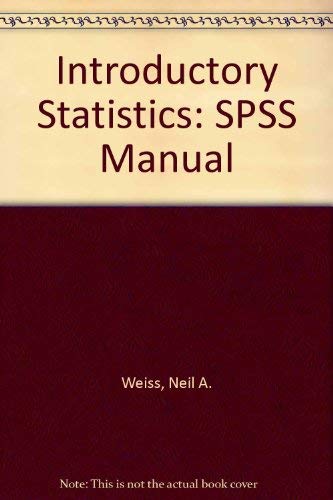 9780201737134: SPSS Manual