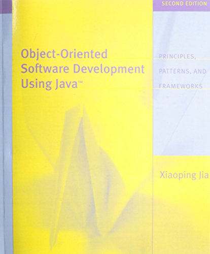 Imagen de archivo de Object Oriented Software Development Using Java a la venta por BGV Books LLC