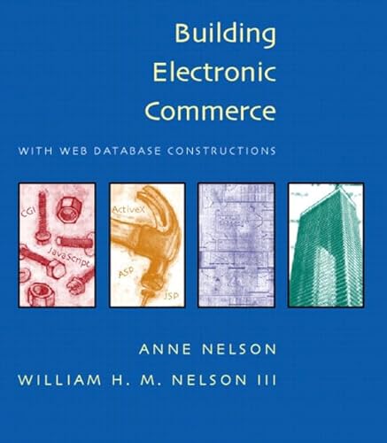 Beispielbild fr Building Electronic Commerce with Web Database Constructions zum Verkauf von BookHolders