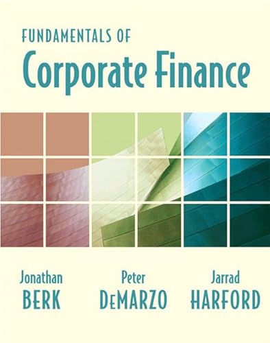 Beispielbild fr Fundamentals of Corporate Finance zum Verkauf von Better World Books: West