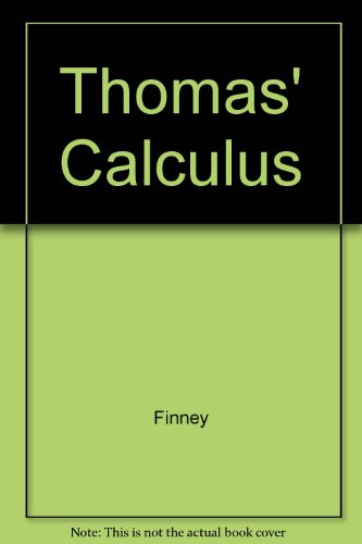 Calculus (9780201749953) by Finney