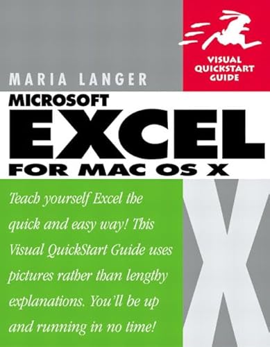 Beispielbild fr Excel X for Mac OS X zum Verkauf von Better World Books